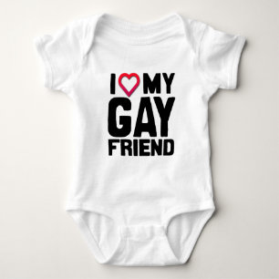 ICH LIEBE MEINEN SCHWULEN FREUND -.png Baby Strampler
