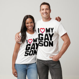 Ich liebe meinen schwulen Sohn -.png T-Shirt