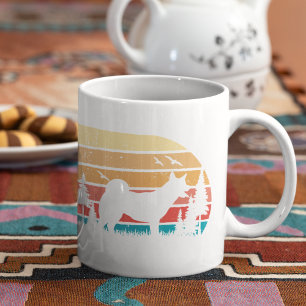 Ich Liebe Meinen Shiba Inu Hund Haustier Leuchtend Kaffeetasse