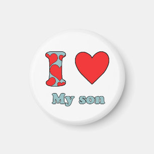 Ich Liebe meinen Sohn Magnet