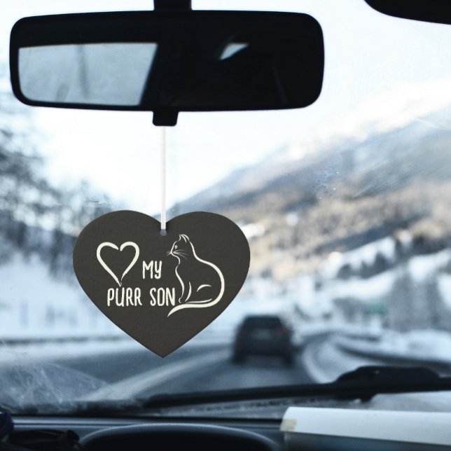 Ich Liebe meinen SONNENSONNENKatzenklumpen Autolufterfrischer (Von Creator hochgeladen)