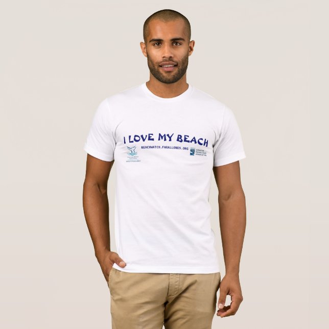 ICH LIEBE MEINEN STRAND T-Shirt (Vorne ganz)
