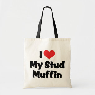 Ich liebe meinen Stud Muffin Tragetasche