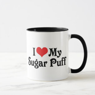 Ich liebe meinen Sugar Puff Tasse