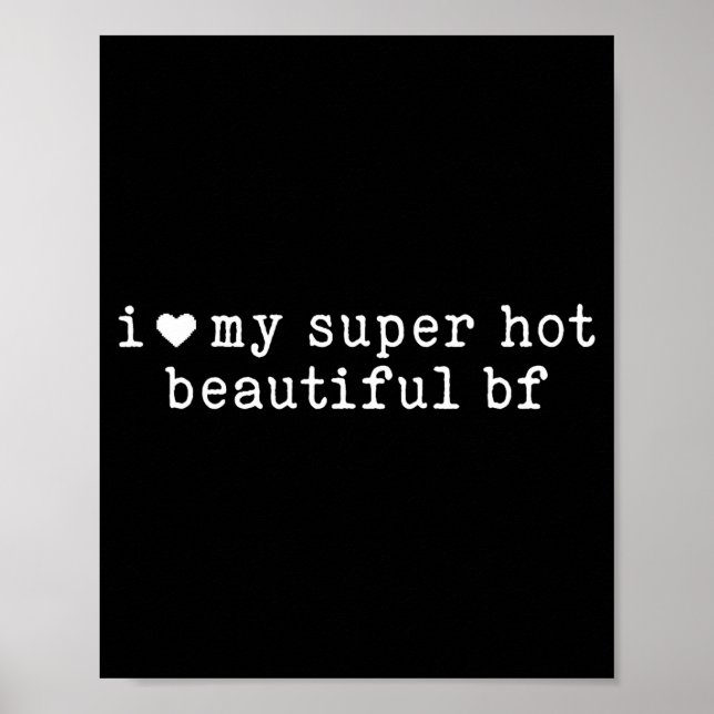 Ich liebe meinen superheißen wunderschönen Freund, Poster (Vorne)