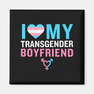Ich liebe meinen transgeschlechtlichen Freund Lgbt Magnet