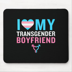 Ich liebe meinen transgeschlechtlichen Freund Lgbt Mousepad