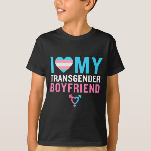 Ich liebe meinen transgeschlechtlichen Freund Lgbt T-Shirt