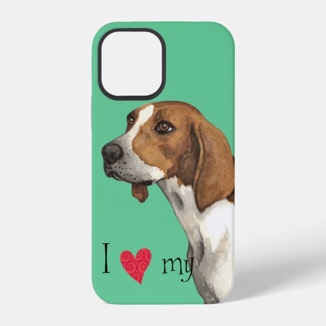 Ich liebe meinen Treeing Walker iPhone 12 Hülle (Rückseite)