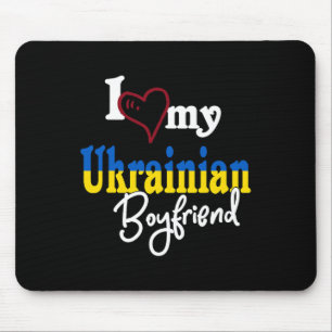 Ich liebe meinen ukrainischen Freund, passendes Ge Mousepad