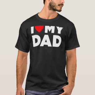 Ich Liebe meinen Vater Redewendungen Vater Vater P T-Shirt