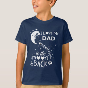 Ich Liebe meinen Vater zum Mond und zurück T-Shirt