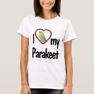 Ich liebe meinen Wellensittich - Das Foto deines H T-Shirt
