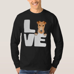 Ich Liebe meinen Wire Fox Terrier Dog T-Shirt