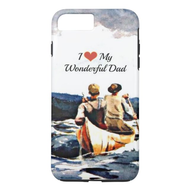 Ich Liebe meinen wunderbaren Vater Case-Mate iPhone Hülle (Rückseite)
