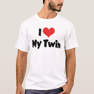 Ich liebe meinen Zwilling T-Shirt