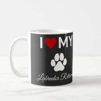 Ich Liebe meines Labrador Retriever-Hundes Kaffeetasse