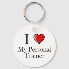 Ich Liebe meines Personal Trainers Schlüsselanhänger