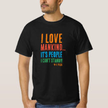 Ich Liebe Mensch... T-Shirt