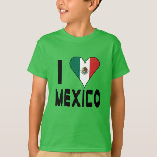 Ich liebe Mexiko Jungen T-Shirt