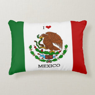 ich liebe Mexiko - Mexikanische Flagge, Dekokissen