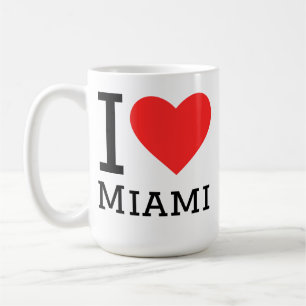 Ich liebe Miami Kaffeetasse