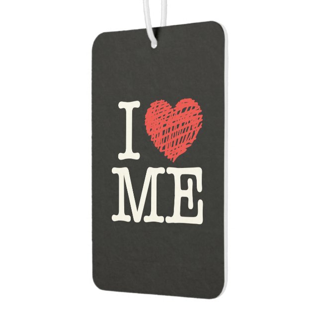 Ich Liebe mich Autolufterfrischer (Links)