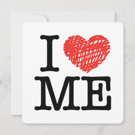 Ich Liebe mich Feiertagskarte