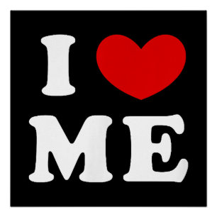 Ich Liebe mich, ich höre mich Poster