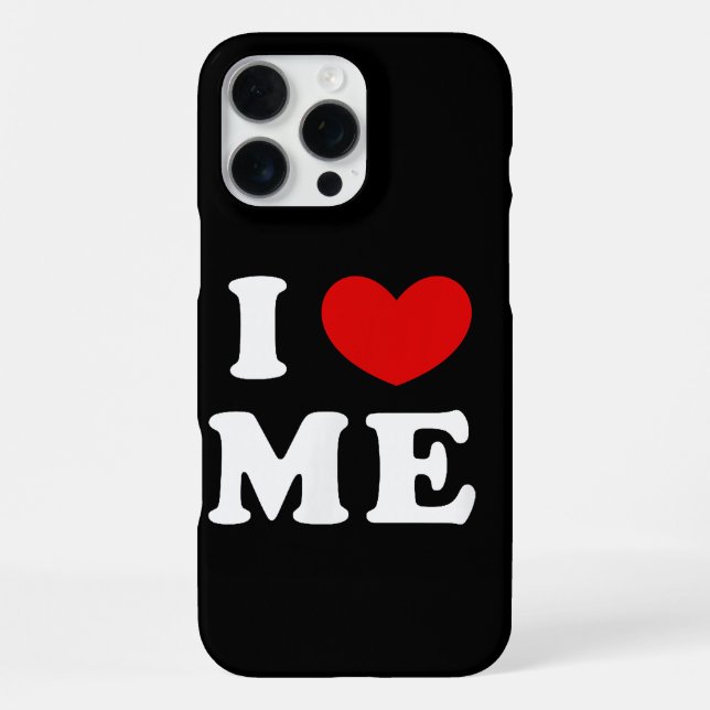 ICH LIEBE MICH iPhone 16 PRO MAX HÜLLE (Rückseite)