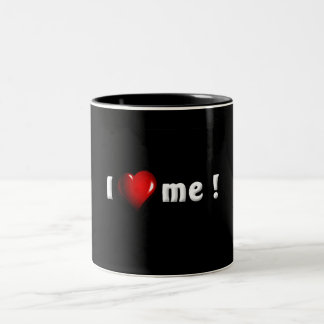 Ich Liebe mich - Vertrauen in einen Pokal Zweifarbige Tasse