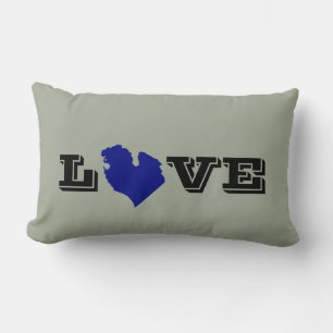Ich liebe Michigan Lendenkissen