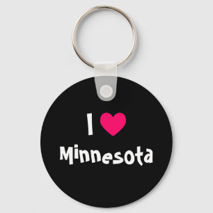 Ich liebe Minnesota Schlüsselanhänger