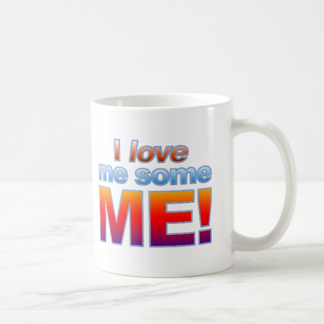 Ich Liebe mir ein bisschen! Mug Kaffeetasse (Rechts)