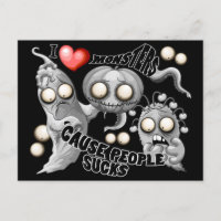 Ich Liebe Monster, weil Leute Ist zum Kotzen sind