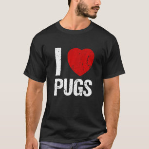 Ich liebe Möpse T-Shirt
