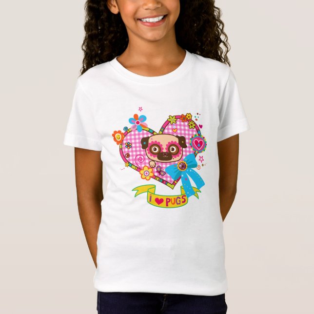 Ich Liebe Möpsen! SHIRT 3 (Vorderseite)