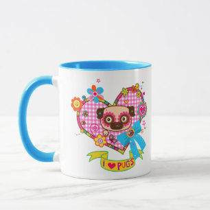 Ich Liebe Möpsen! Tasse