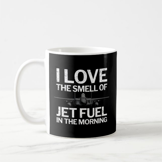 Ich Liebe morgens den Geruch von Jet-Kraftstoff mi Kaffeetasse (Links)