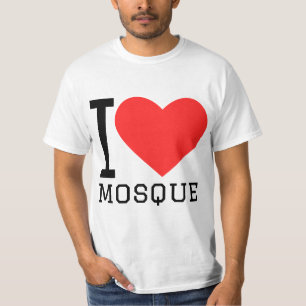 Ich liebe Moschee T-Shirt