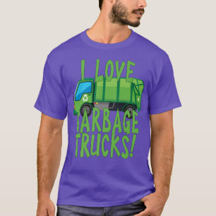 Ich Liebe Mülltransporter für Kinder oder Erwachse T-Shirt