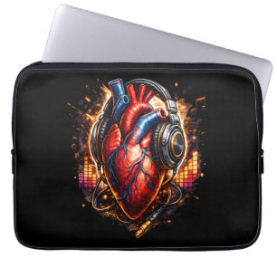 Ich liebe Musik Laptopschutzhülle