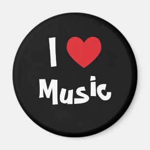 Ich liebe Musik Magnet