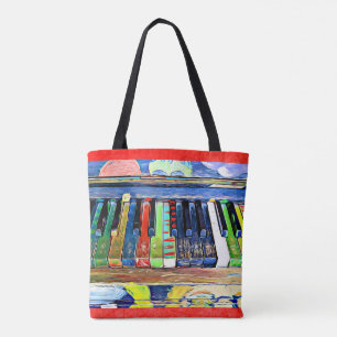 "Ich Liebe-Musik-" schöne künstlerische Tasche