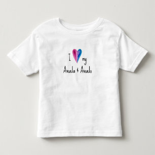 Ich Liebe My Avuela und Avuelo T - Shirt