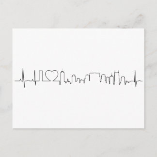 Ich Liebe Nashville in außergewöhnlichem Stil Postkarte