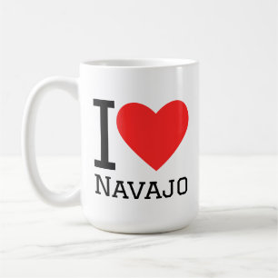 Ich liebe Navajo Kaffeetasse
