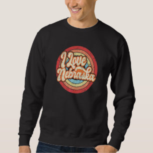 Ich liebe Nebraska Sweatshirt