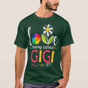 Ich Liebe nennt man Gigi Sonnenblume T-Shirt