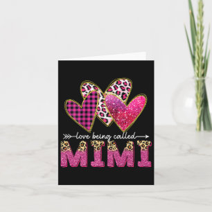 Ich Liebe nennt man Mimi Oma Valentine Mütter Karte